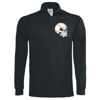 Polo épais manches longues "Heavymill" de marque B&C Vignette