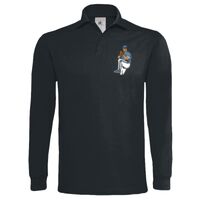 Polo épais manches longues "Heavymill" de marque B&C Vignette