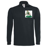 Polo épais manches longues "Heavymill" de marque B&C Vignette