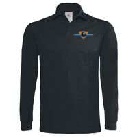 Polo épais manches longues "Heavymill" de marque B&C Vignette