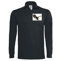 Polo épais manches longues "Heavymill" de marque B&C Vignette