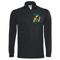 Polo épais manches longues "Heavymill" de marque B&C Vignette