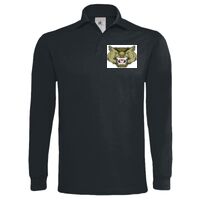 Polo épais manches longues "Heavymill" de marque B&C Vignette