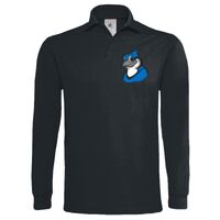 Polo épais manches longues "Heavymill" de marque B&C Vignette