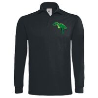 Polo épais manches longues "Heavymill" de marque B&C Vignette