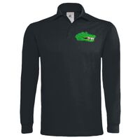 Polo épais manches longues "Heavymill" de marque B&C Vignette