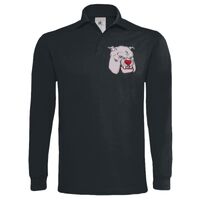 Polo épais manches longues "Heavymill" de marque B&C Vignette