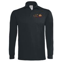 Polo épais manches longues "Heavymill" de marque B&C Vignette