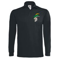 Polo épais manches longues "Heavymill" de marque B&C Vignette