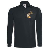 Polo épais manches longues "Heavymill" de marque B&C Vignette