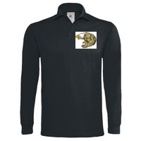 Polo épais manches longues "Heavymill" de marque B&C Vignette