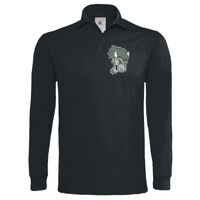 Polo épais manches longues "Heavymill" de marque B&C Vignette