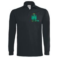 Polo épais manches longues "Heavymill" de marque B&C Vignette