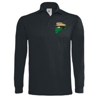 Polo épais manches longues "Heavymill" de marque B&C Vignette