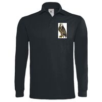 Polo épais manches longues "Heavymill" de marque B&C Vignette