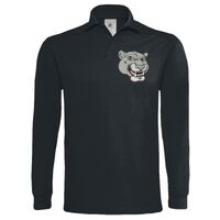 Polo épais manches longues "Heavymill" de marque B&C Vignette