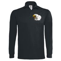 Polo épais manches longues "Heavymill" de marque B&C Vignette