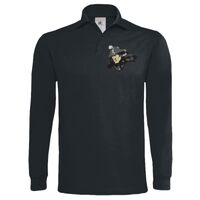 Polo épais manches longues "Heavymill" de marque B&C Vignette