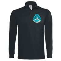 Polo épais manches longues "Heavymill" de marque B&C Vignette