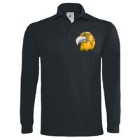 Polo épais manches longues "Heavymill" de marque B&C Vignette