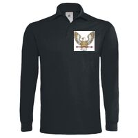 Polo épais manches longues "Heavymill" de marque B&C Vignette