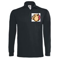 Polo épais manches longues "Heavymill" de marque B&C Vignette