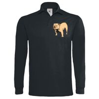 Polo épais manches longues "Heavymill" de marque B&C Vignette