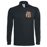 Polo épais manches longues "Heavymill" de marque B&C Vignette