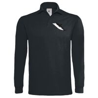 Polo épais manches longues "Heavymill" de marque B&C Vignette