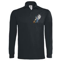 Polo épais manches longues "Heavymill" de marque B&C Vignette