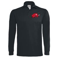 Polo épais manches longues "Heavymill" de marque B&C Vignette