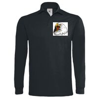 Polo épais manches longues "Heavymill" de marque B&C Vignette