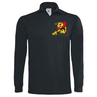 Polo épais manches longues "Heavymill" de marque B&C Vignette