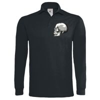 Polo épais manches longues "Heavymill" de marque B&C Vignette