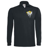 Polo épais manches longues "Heavymill" de marque B&C Vignette