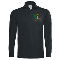 Polo épais manches longues "Heavymill" de marque B&C Vignette