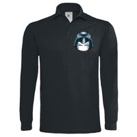 Polo épais manches longues "Heavymill" de marque B&C Vignette