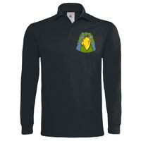 Polo épais manches longues "Heavymill" de marque B&C Vignette