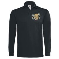 Polo épais manches longues "Heavymill" de marque B&C Vignette