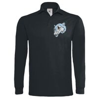 Polo épais manches longues "Heavymill" de marque B&C Vignette