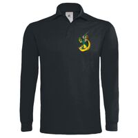 Polo épais manches longues "Heavymill" de marque B&C Vignette