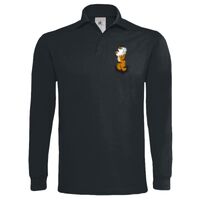 Polo épais manches longues "Heavymill" de marque B&C Vignette