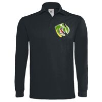 Polo épais manches longues "Heavymill" de marque B&C Vignette