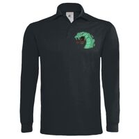 Polo épais manches longues "Heavymill" de marque B&C Vignette