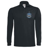 Polo épais manches longues "Heavymill" de marque B&C Vignette