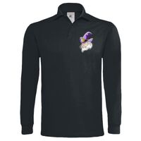 Polo épais manches longues "Heavymill" de marque B&C Vignette