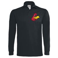 Polo épais manches longues "Heavymill" de marque B&C Vignette