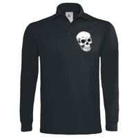 Polo épais manches longues "Heavymill" de marque B&C Vignette