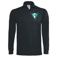 Polo épais manches longues "Heavymill" de marque B&C Vignette