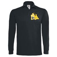 Polo épais manches longues "Heavymill" de marque B&C Vignette